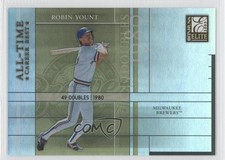 2003 Donruss Elite All-Time Career Best Robin Yount #AT-20 HOF 7v7