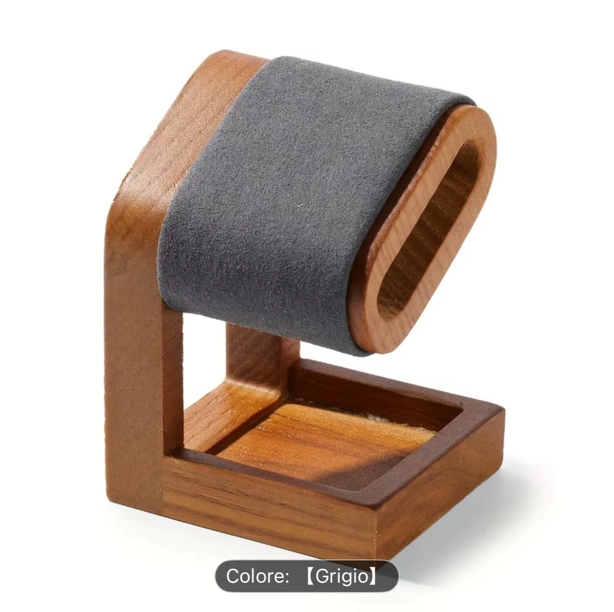 Sourcing Map - 6 Cuscini Porta Orologi In Pelle PU, Neri, 7.5x5.3x4.5 Cm, Per Espositori E Viaggi