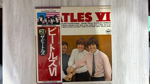 BEATLES VI APPLE EAS80566 JAPAN PRESS, OBI , GATEFOLD VINYL LP