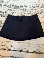 Hollister Limited Edition Y2K Test Drop Mini Fleece Skort NWOT
