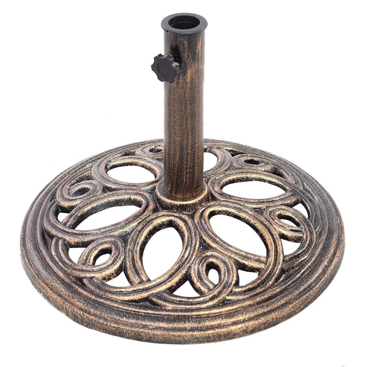 https www.etsy.com listing 490101889 vintage-cast-iron-patio-umbrella-stand Sungmor Cast Iron Freestanding Umbrella Stand with Detachable Drip Tray Cast Iron Umbrella Stand -