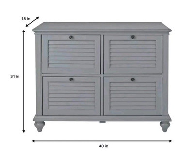 Home Decorators Collection Hamilton 4-Drawer File Cabinet *Assembly Required 
