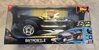 Mattel 2005 EXP BATMAN Animated  BATMOBILE Extreme Power Car DC Comics NEW