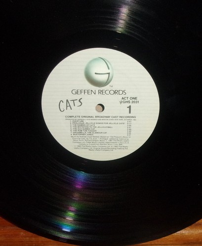 CATS-Complete Original Broadway Cast Recording-ANDREW LLOYD WEBBER 2 LP NM-/NM! - Imagen 5 de 10