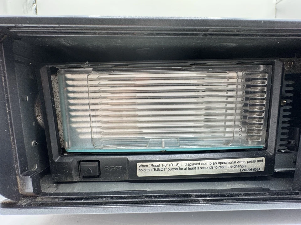 JVC 12-Disc Car CD Changer System Disc Cartridge Model CH-X11 Black UNTESTED - Image 4 of 4