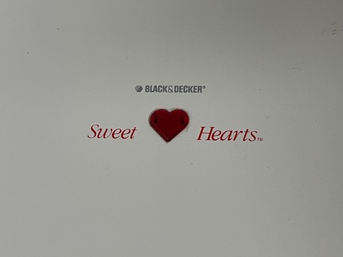 Black & Decker Sweet Heart Waffle Maker G12 Tested & Working - Picture 2 of 6