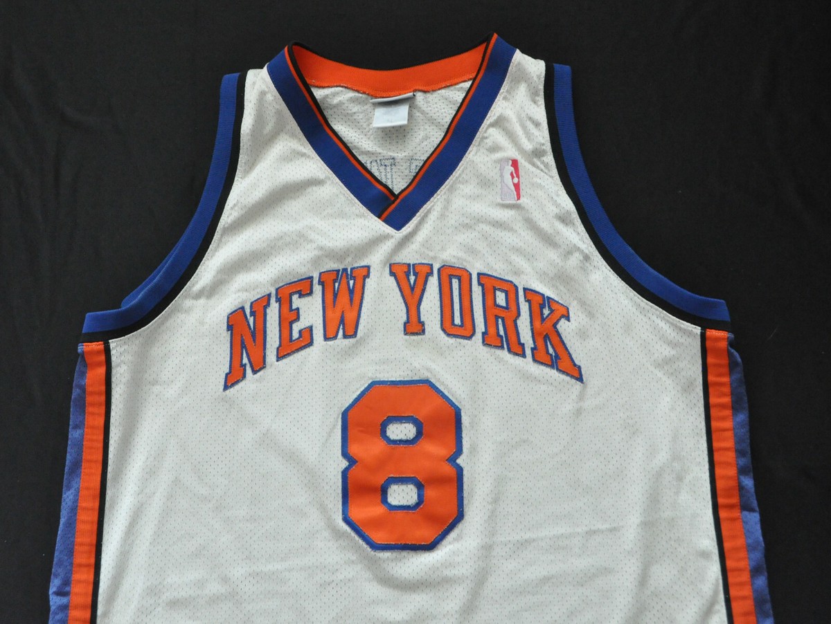 Latrell Sprewell New York Knicks Reebok Jersey Authentic NBA Sewn