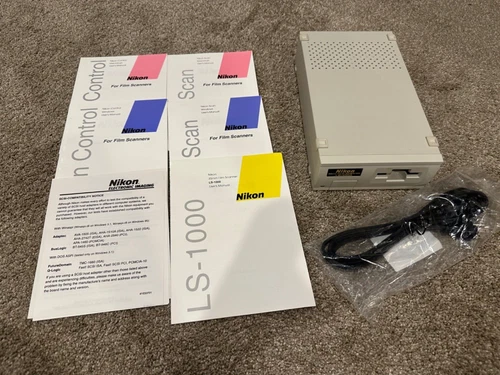 Nikon LS-1000 Super Coolscan 35mm SCSI Film Scanner for Mac or PC UNTESTED