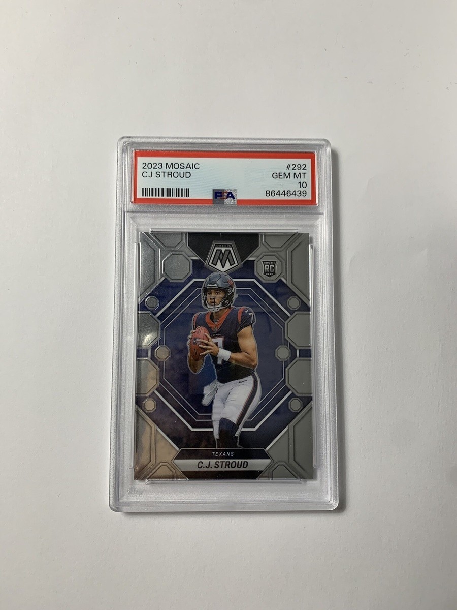 PSA 10 2023 Panini Mosaic C・J・ストラウド RC 2023 Panini Mosaic Football CJ Stroud NFL Debut Base RC PSA