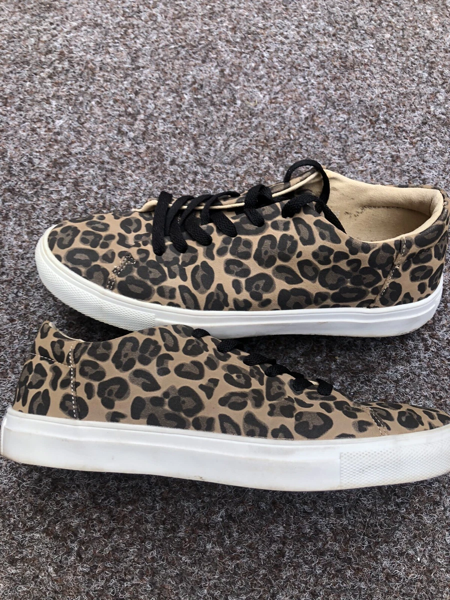 Animal print best sale plimsolls