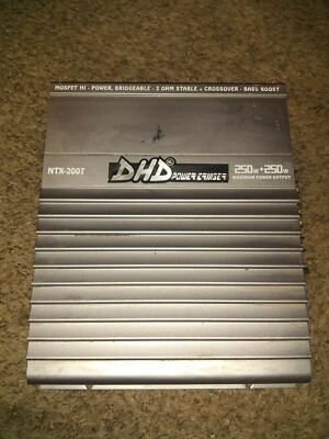 DHD POWER CRUISER 250X250 Maximum Power Output NTX-2007