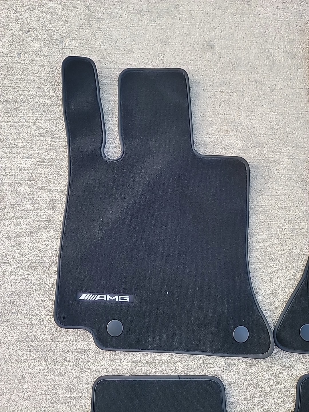 MercedesBenz C Class AMG Car Mats Black Original W206/S206 206680
