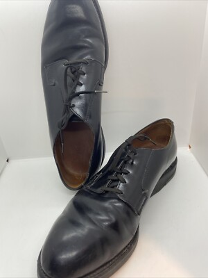 Red Wing Shoes Black Leather Lace-Up Derby 22435704_58887878_600.jpg main image 2