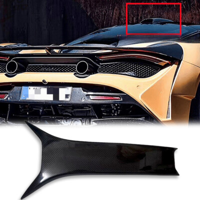 carbon fiber roof front air vent outlet trim for mclaren 720s 2017-2022