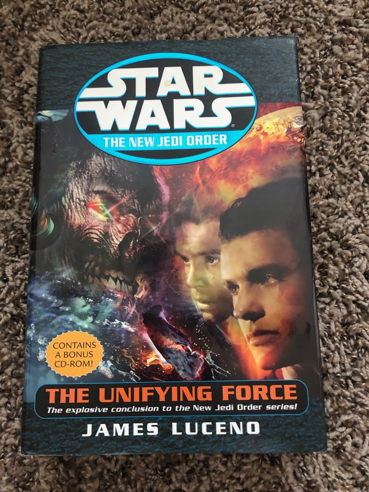 Star Wars The New Jedi Order The Unifying Force 2003 Hardcover Book w ...