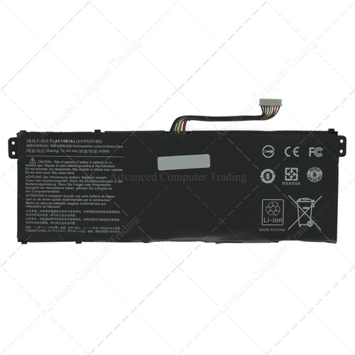 Batería para portátil ACER Aspire V3-371 AC14B13J | AC14B18J | AC14B18K 11.4V - Imagen 2 de 5