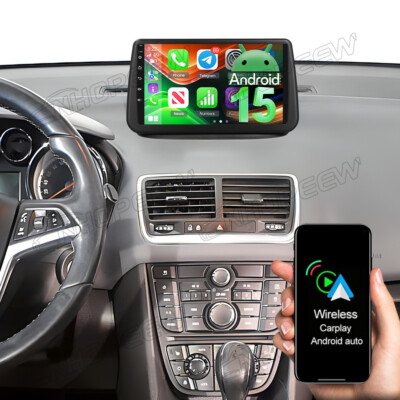 Android 15 Autoradio CarPlay GPS Navi Bluetooth DSP Für Opel Meriva B 2010-2017