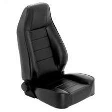 Smittybilt 45001 Factory-Style Recliner (Black); For 76-13 Jeep Wrangler and CJ