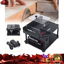 Multifunctional Mini Precision Woodworking Sliding Table Saw Household Bench Saw