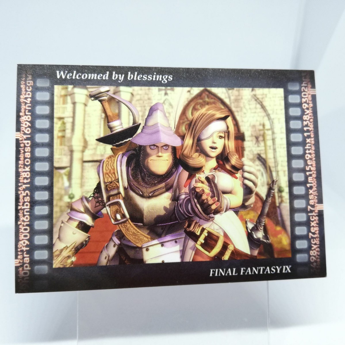 413 Welcomed By Blessing FINAL FANTASY Ⅸ 9 Art Museum Card 1ST