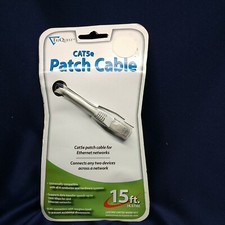 CAT5e Ethernet Cable Lan Network CAT5 RJ45 Internet White Router Patch Wire