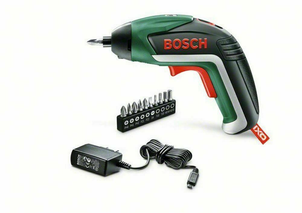 Trapano Avvitatore BOSCH PSR IXO V, 3.6 Volt/1,5Ah LI-ION Batteria al Litio