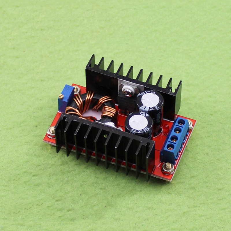 Convertitore Boost DC-DC 200W - 6-35V A 6-55V, Modulo Step-up, Regolabile, Con Dissipatore - Foto 7