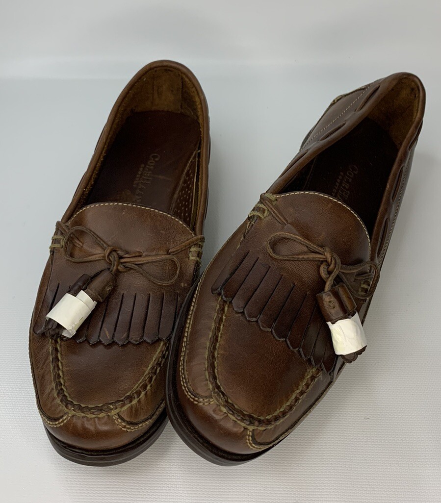Cole Haan Brown Leather Loafers Mens Size 10 .5 Dress Shoes  display picture 2