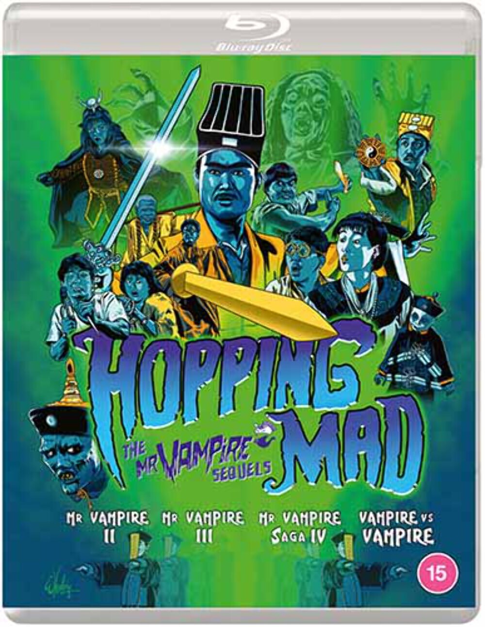 Hopping Mad: The Mr Vampire Sequels (Blu-ray) standard edition