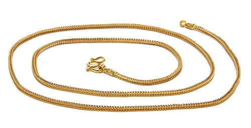Fine Chain 1.8mm 22K 24K Gold GP 