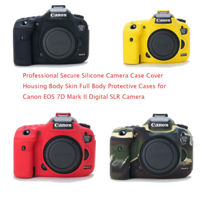 Silicone Camera Protective Cases for Canon EOS 7D Mark II Digital SLR Camera