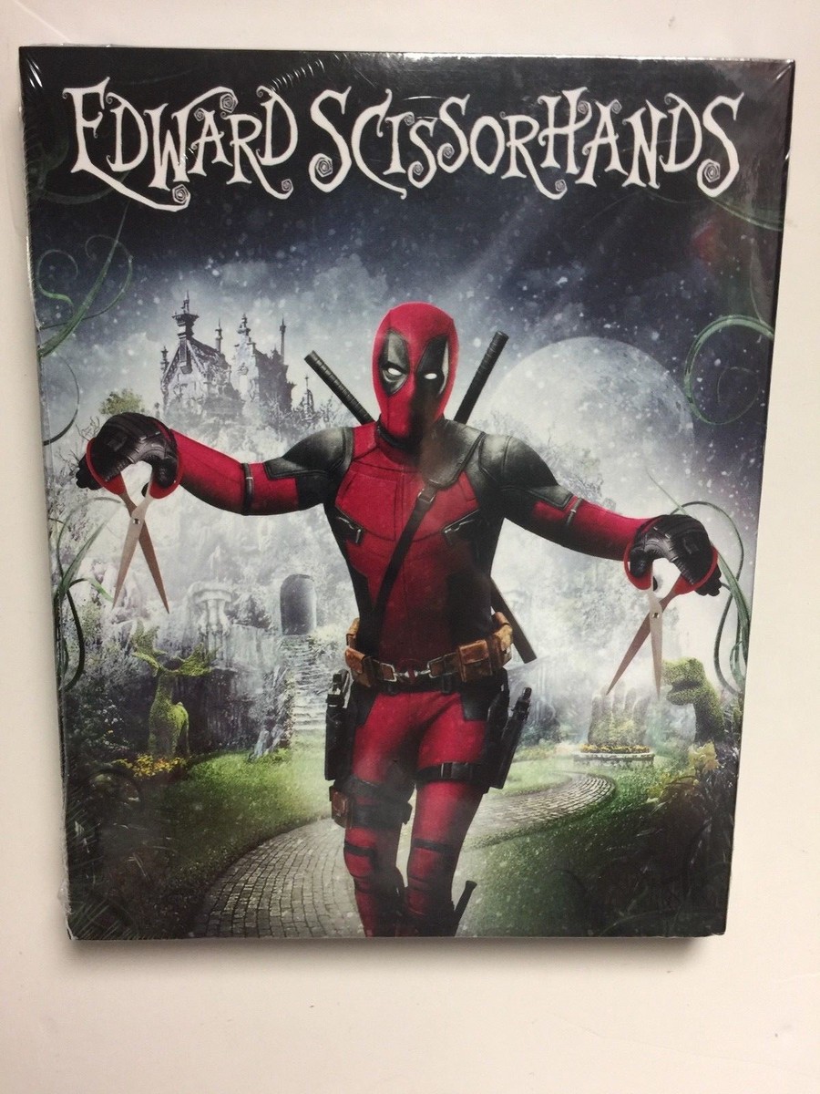 シザーハンズ　　デッドプールコラボ Edward Scissorhands (Blu-ray, 2018) NEW w/Deadpool Photobomb