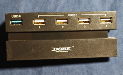 Dobe Fomis Electronics 2 to 5 USB HUB for PS4 System, KC2020040910624