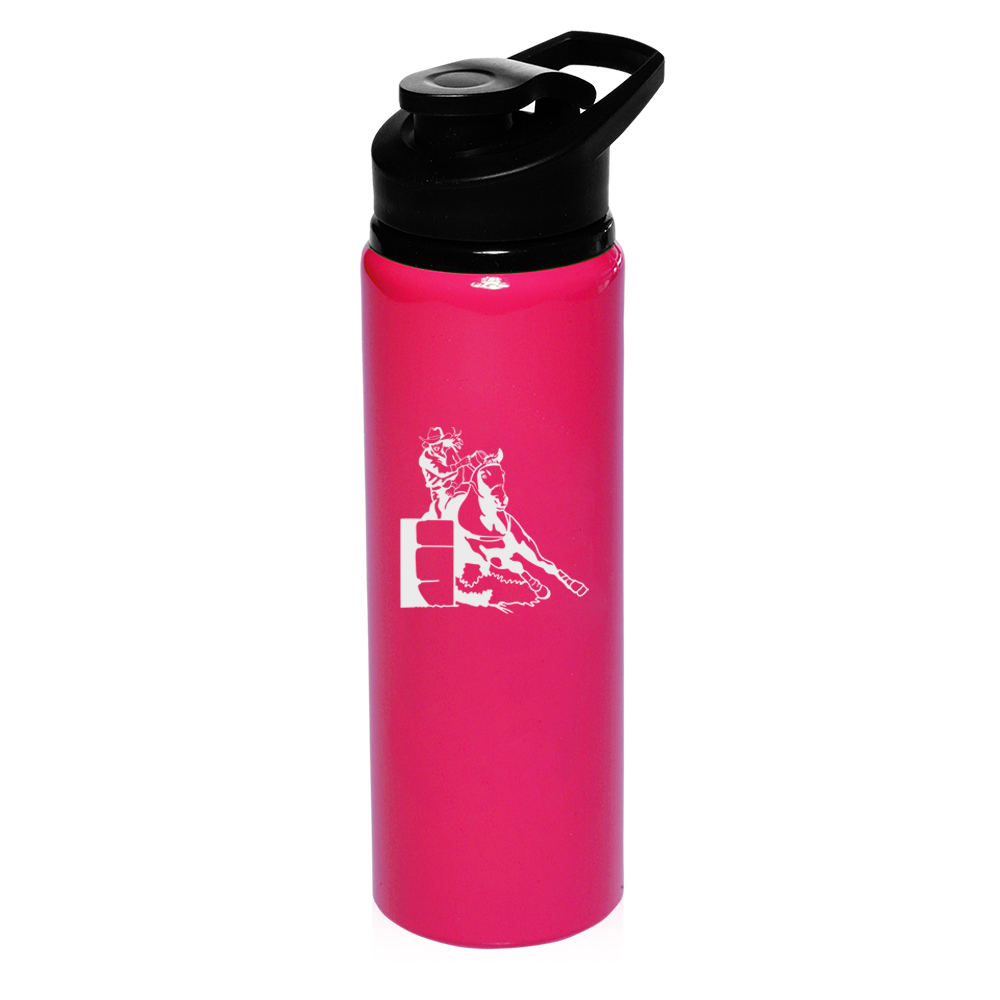 Travel Canteen Female Barrel Racing Cowgirl