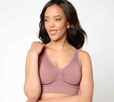 Anybody Intimates Wirefree Cuplift Seamless Bra-Rose Taupe-Small-NEW-A639397