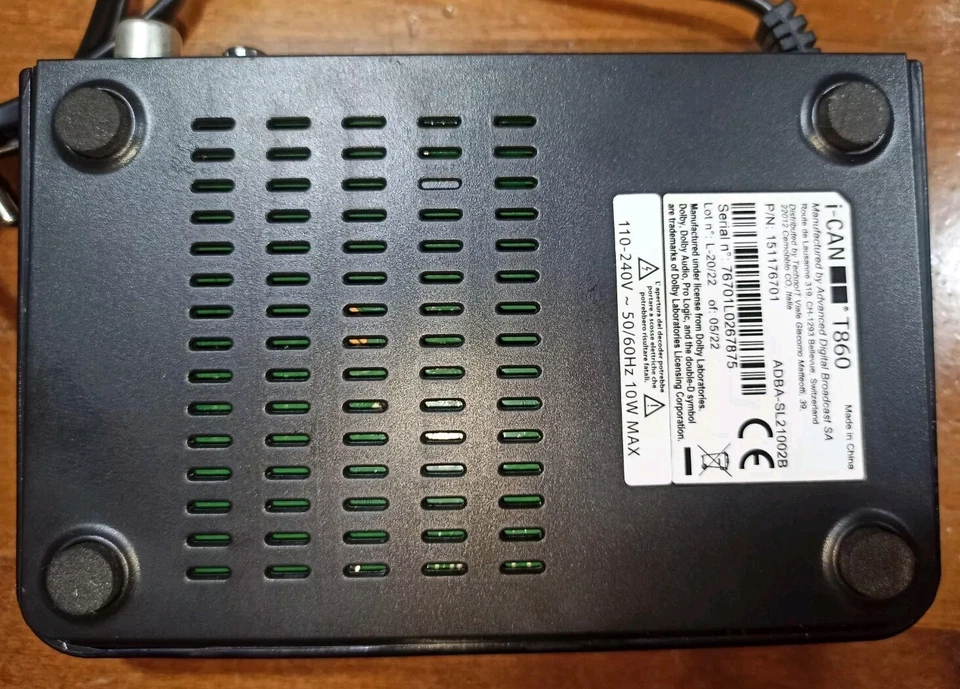 i-CAN T860 - DECODER DIGITALE TERRESTRE HD - DVB-T2 - USB - HDMI - Immagine 3 di 4