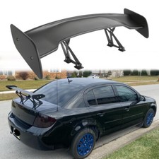 46 Gt Style Rear Trunk Wing Racing Spoiler Matte Black For Chevy Cobalt Sedan 46 Gt Style Rear Trunk Wing Racing Spoiler Matte Black For Chevy Cobalt Sedan