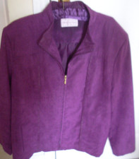 Edinburgh Woollen Mill Ewm Purple Jacket Size Uk 24