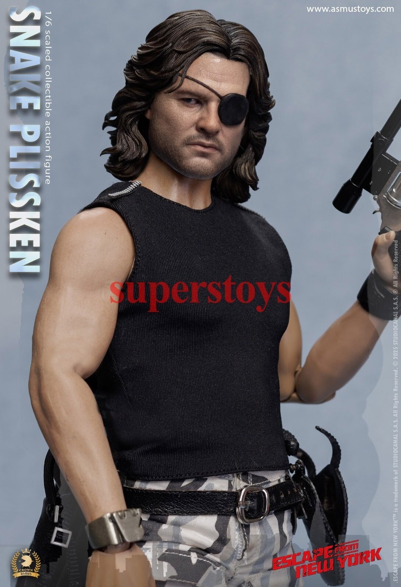 Asmus Toys CRW004AS 1/6 Escape from New York Snake Plissken