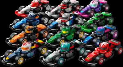 LEGO Formula F1 Collectible Race Cars 71049 - Complete Set of 12