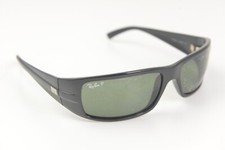 PEELING LENS Ray-Ban wrap Sunglasses RB 4057 W3348 3P Glossy Black frame only