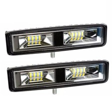 2pcs 48W LED Work Light Bar Flood Spot Lights Driving Lamp Offroad Car SUV 12V