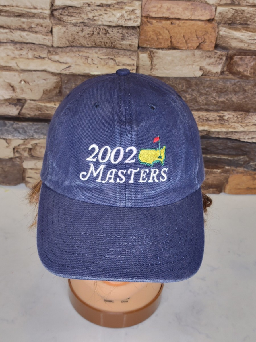 Vintage 2002 Masters Strapback Hat American Needle Made In  Vintage The Masters 2002 Strapback Hat Cap Beige American Needle main image 1