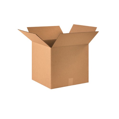 UOFFICE 25 - Corrugated Boxes 12 x 12 x 8" - Cardboard Shipping Box Cartons - 第 1/6 張圖片