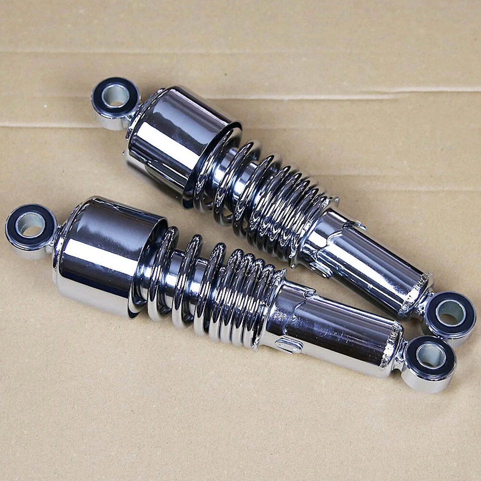 10.5" 267mm Motorcycle Rear Shocks Absorber Suspension for Harley Sportster Dyna - Image 4 of 4