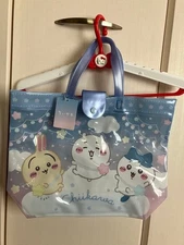 Chiikawa Pool Bag Transparent PVC Blue Pink