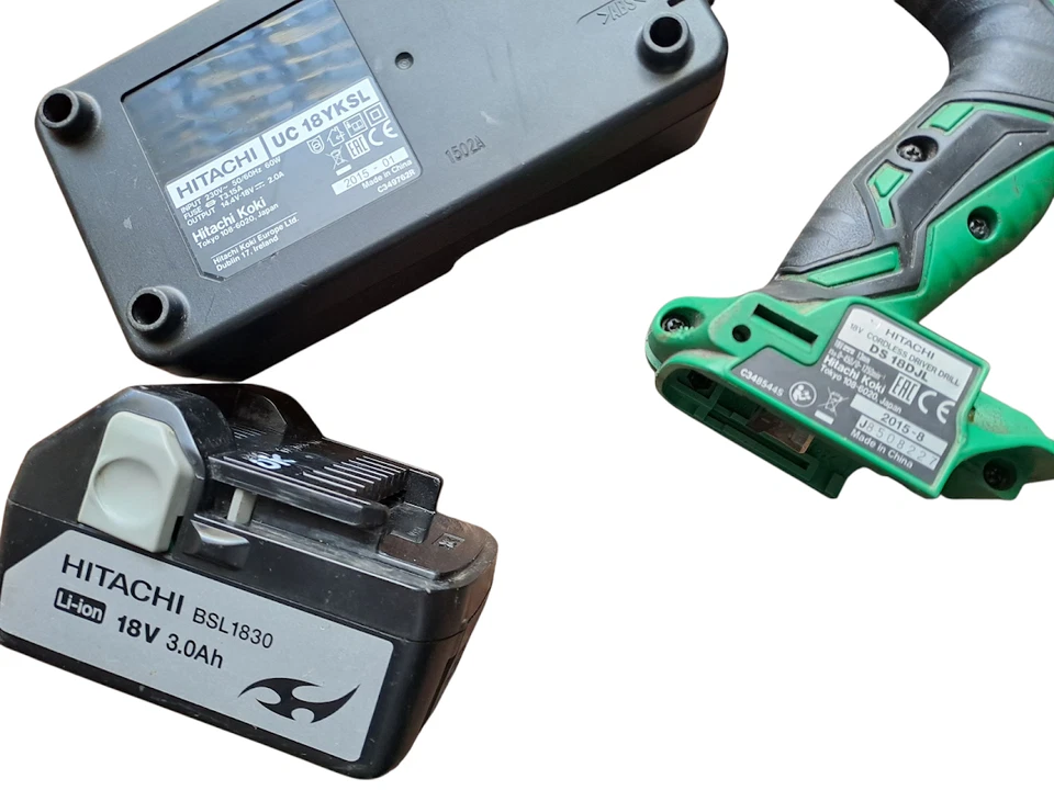 Kit Trapano Avvitatore Hitachi 18V (3) - Immagine 3 di 4