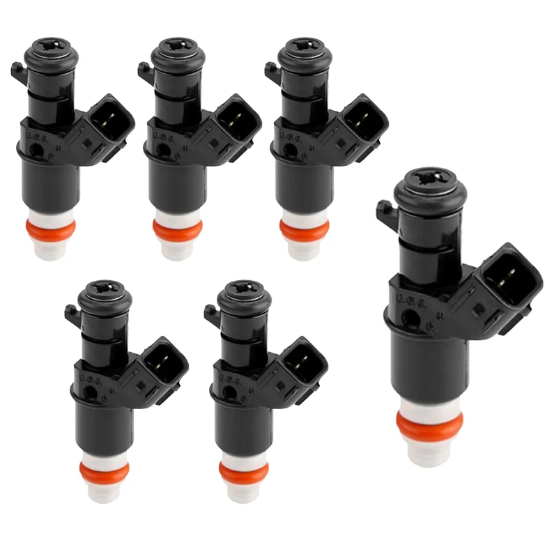 6PCS OEM FUEL INJECTORS NEW FOR 3.0L 3.2L 3.5L ACURA MDX TL ACCORD PILOT GENUINE - Image 2 of 4