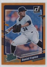 2023 Panini Donruss Rated Prospect Holo Orange Daniel Espino #71 0w8