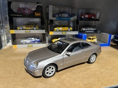 Kyosho 1:18 Mercedes Benz CLK Coupe Cubanite Silver Rare